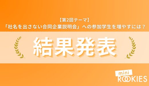 第2回ミニRookies結果発表！